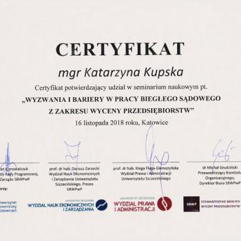 Certyfikat